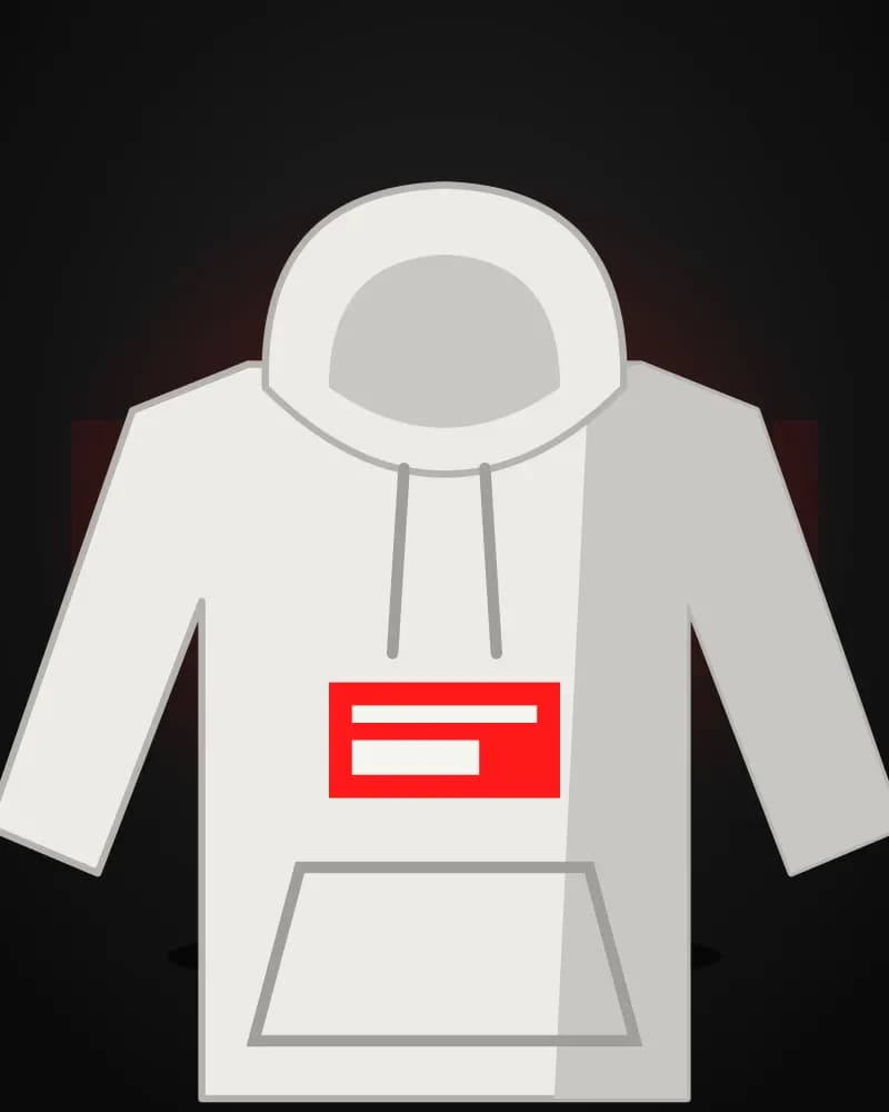 Hoodie Boxy Billete Alado, vista 3
