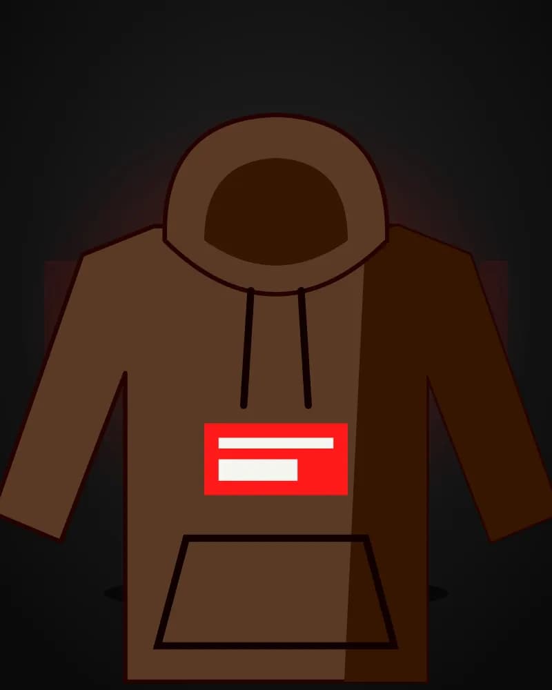 Hoodie Boxy Blindado, vista 3