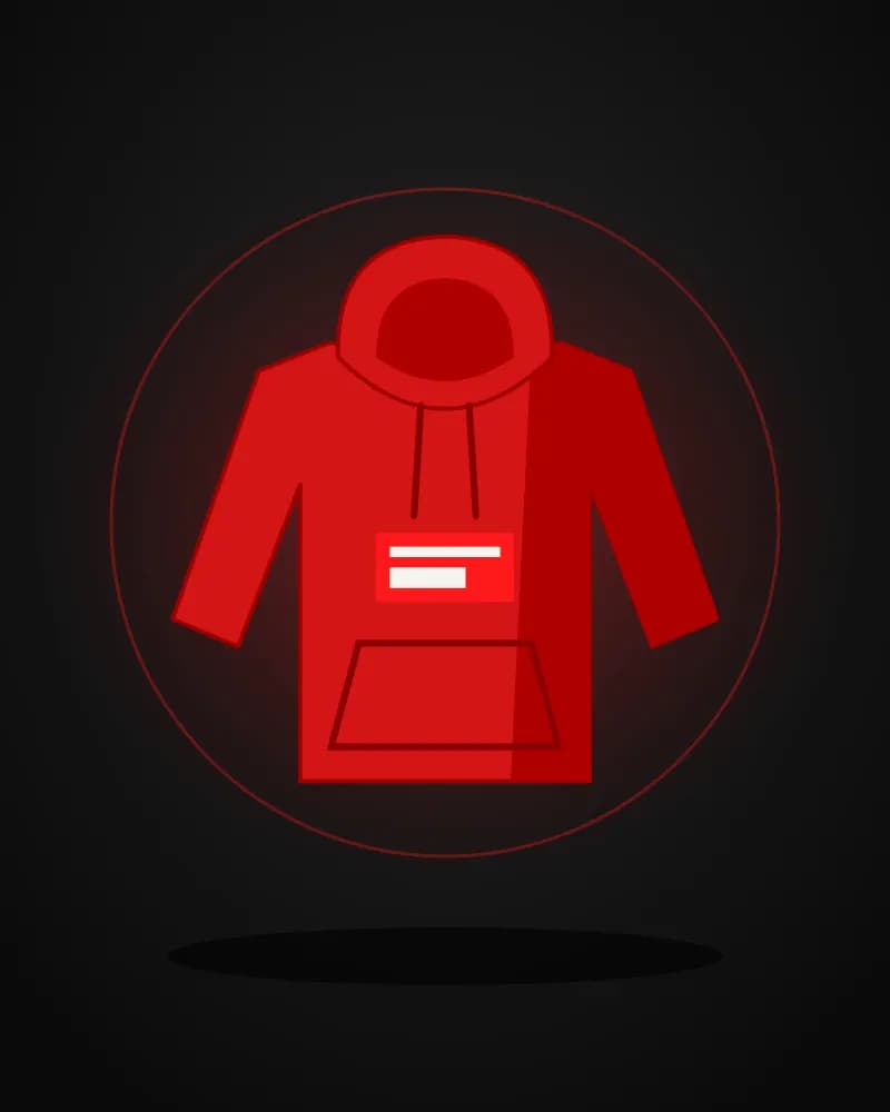Hoodie Tormenta, vista 4